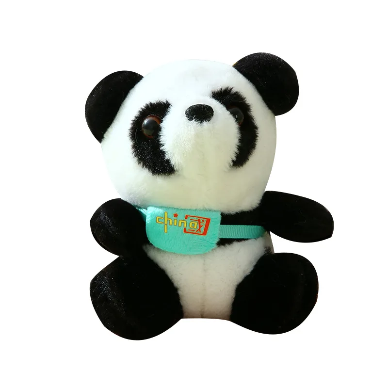 Stuffed Animals Plush National Treasure Giant Panda Doll Key Chain Tourist Souvenir Beautiful Kawaii Brithday Gift for Kid