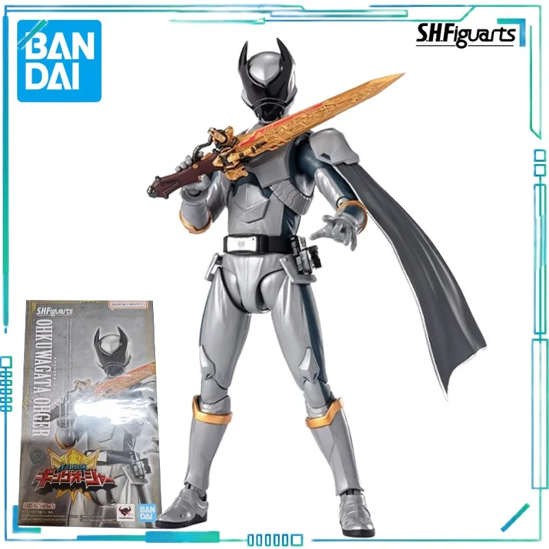 반다이 정품 S.H. Figuarts 시리즈 슈퍼 센타이 왕 스타일 팀 폭발 팀 항공기 팀 이동식 완제품 모델