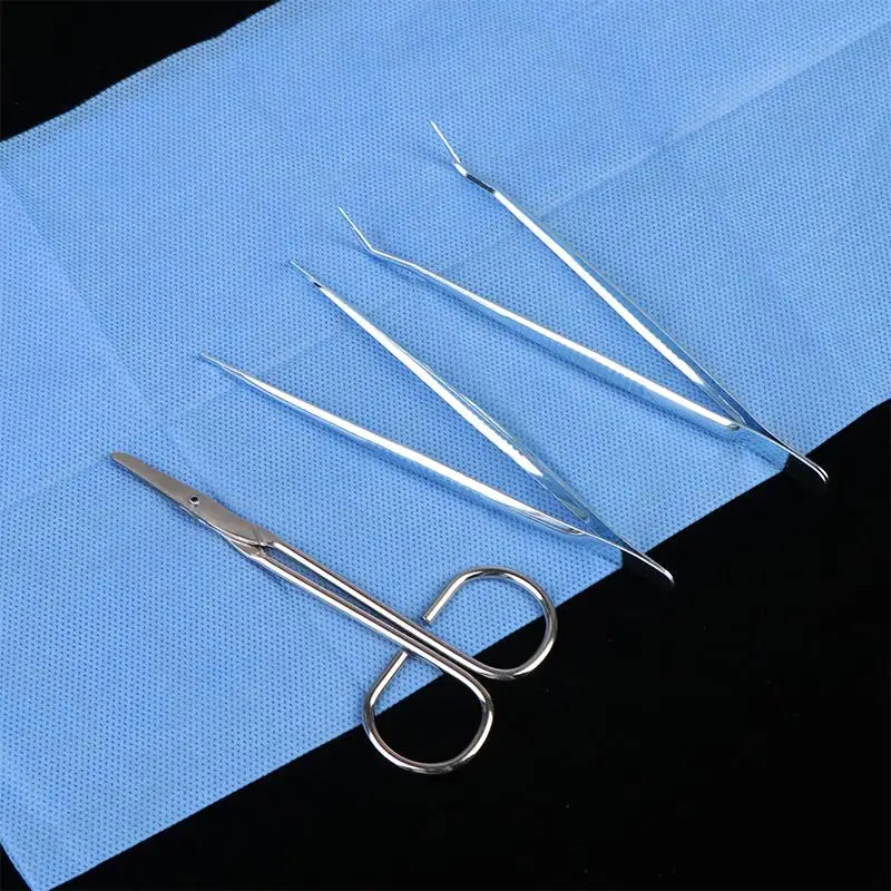 1 Set Debridement-Naht-Desinfektions-Wundpflege-Werkzeugset NEU Steriles Einweg-Verband-Ersatzwerkzeugset – Detail 7