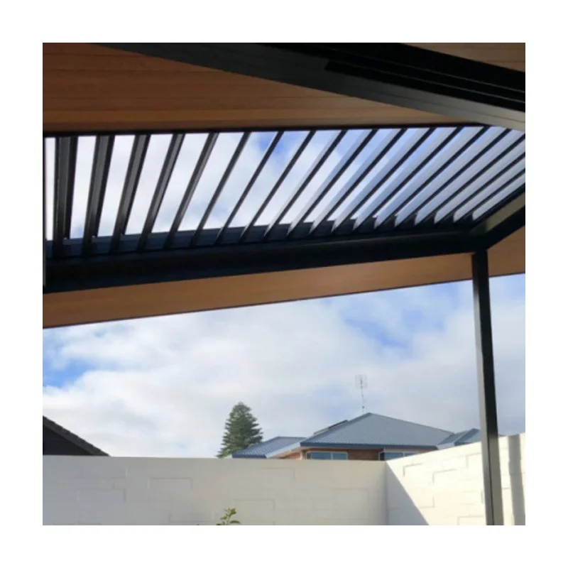 

Aluminum Exterior Decorative Louver Building Facades Electric Louver Shutters For Window