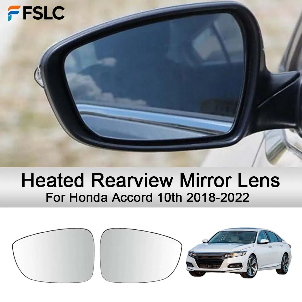 

Аксессуары для автомобиля: Обогреваемое зеркало заднего вида для Honda Accord 10-го поколения (2018-2022), улучшенные автоаксессуары