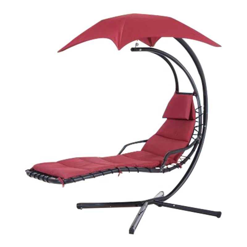 

Leisure Swing Bed Hammock with Roof Outdoor Furniture Comfortable Outdoor Furniture