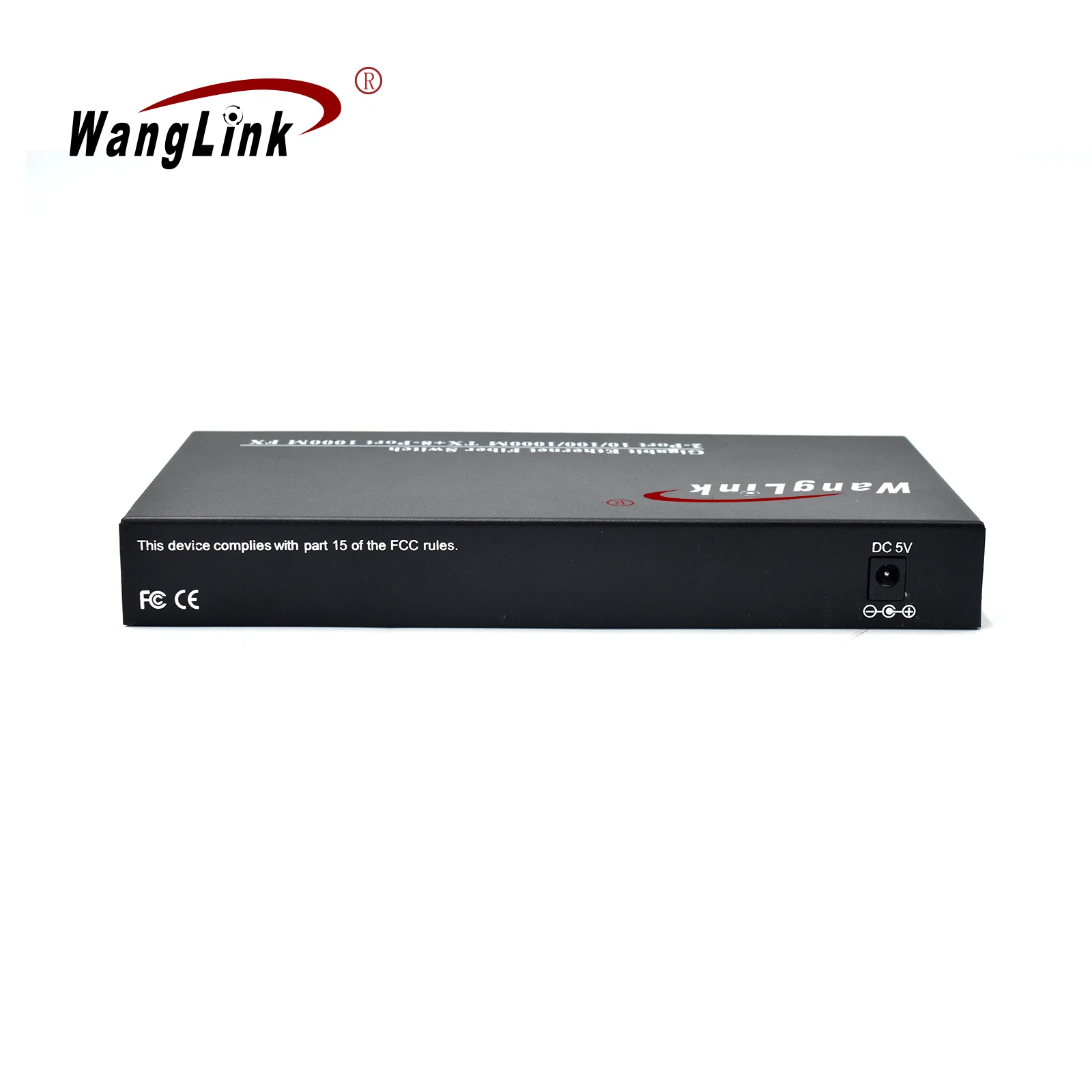 Interruptor de fibra Gigabit 1,25G 8G2E SFP, conmutador Ethernet de 1,25G, 8, 1000M, RJ45, 2x1000M, SFP