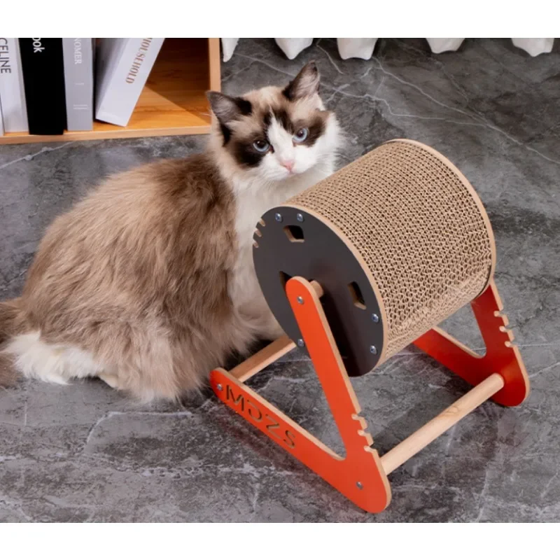 Ferris wheel leaking food cat scratching board all-in-one wear-resistant scratching self-high pet supplies cat toys