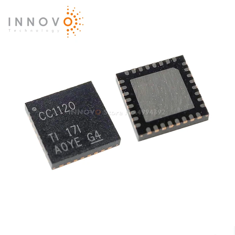 5PCS CC1120RHBR IC RF TXRX+MCU ISM Less than1GHZ 32-VFQFN New original