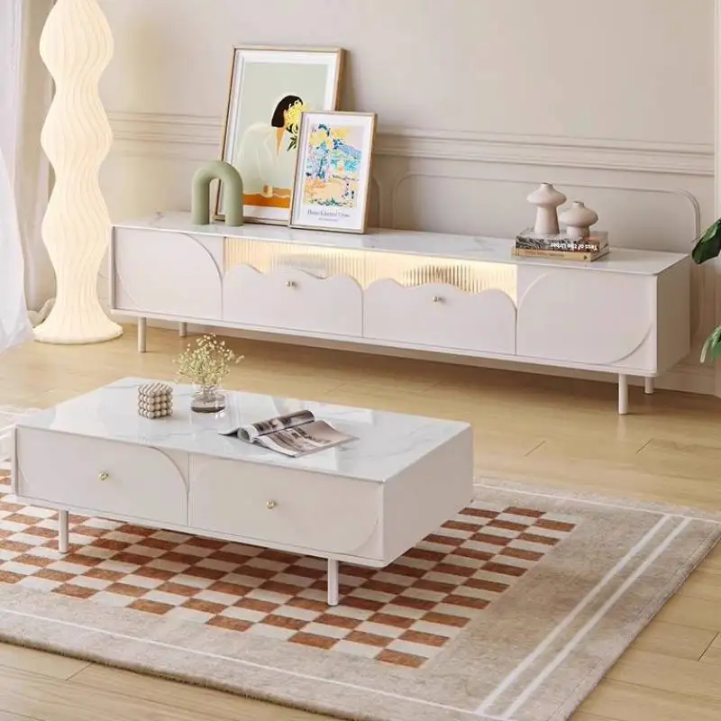 

Storage Modren Tv Cabinet Living Room White Designer Nordic Tv Cabinet Apartments Luxury Long Fernsehr Schrank Furniture
