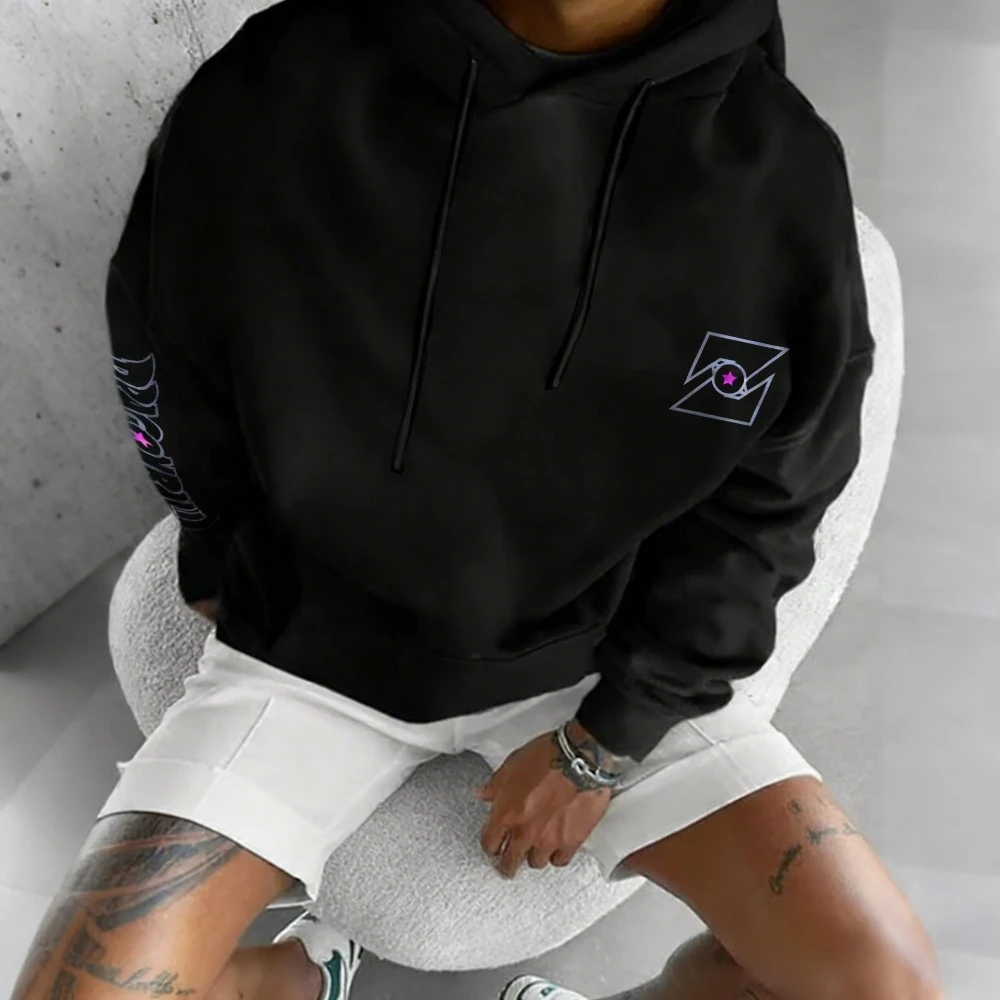 DRAGON BALL Men's Hoodie Sweatshirt Son Goku Japanese Anime Spring Autumn and Winter Boys Y2k Long-sleeved Parent-child Outfit