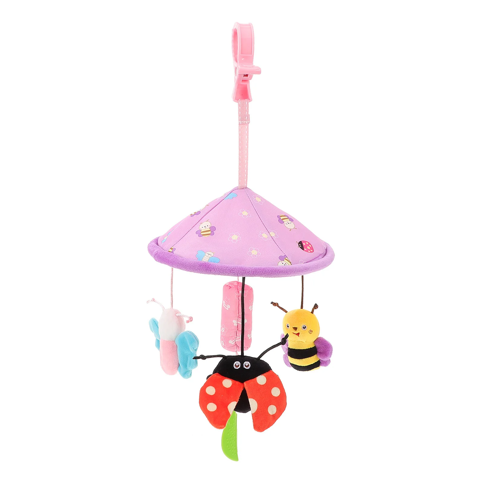 Poussette suspendue pour berceau de bébé, Stimulation Mobile pour nourrissons, sièges de voiture pour nouveau-nés, tapis de jeu, pendentif de lit, développement des couleurs