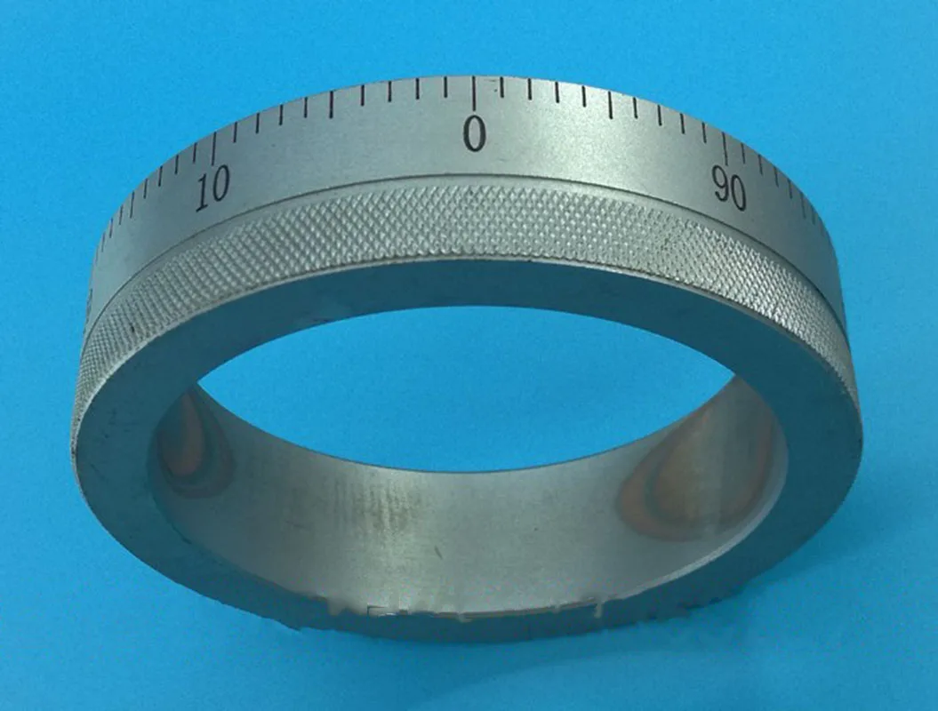 Anneau d'échelle moyenne pour accessoires de tour, nouveau cadran 0-90mm, CD6agglomA, CD6150A, CDE6140, 1 pièce