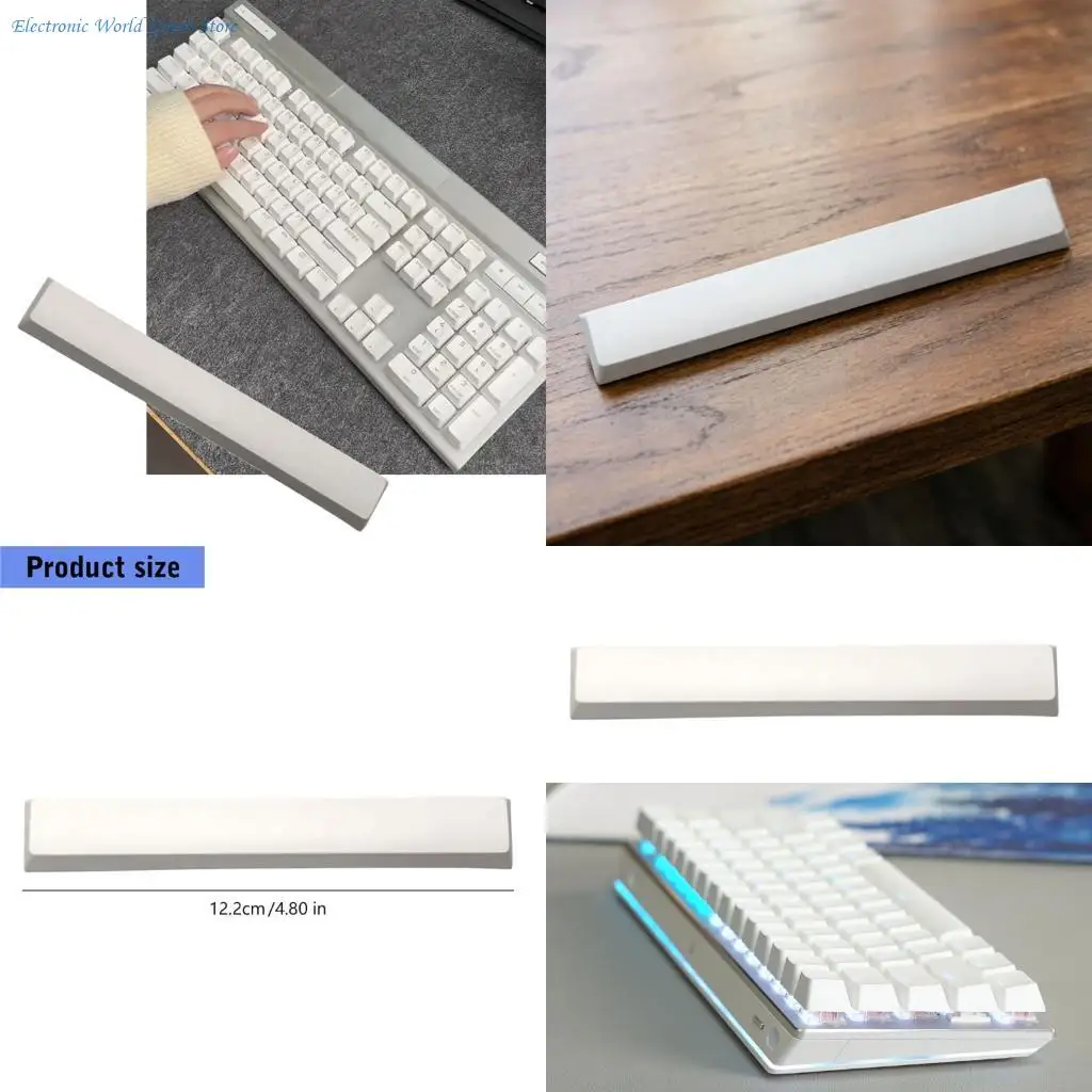 A3PD 6.5U Spacebar Keycap Replacement for K70 RGBs Mechanical Keyboards Smooth And Responsive