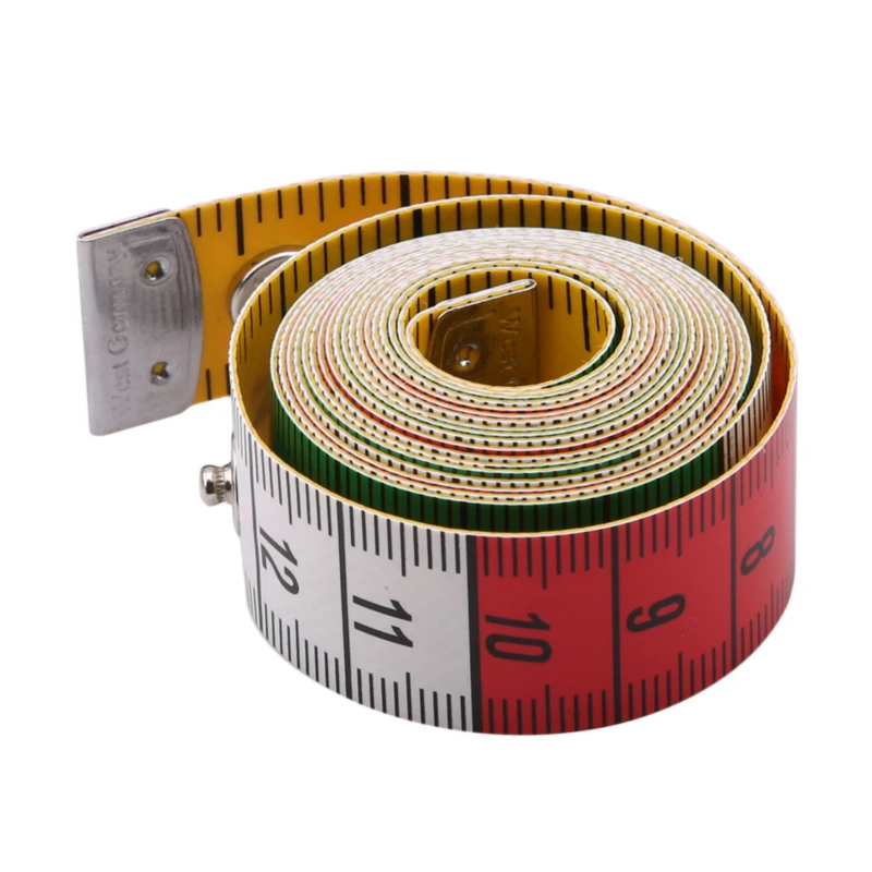 High Quality Double Scale Ruler Soft Tape Measure Flexible Rulers Body Sewing Tailor Cloth Ruler Sewing Accessories