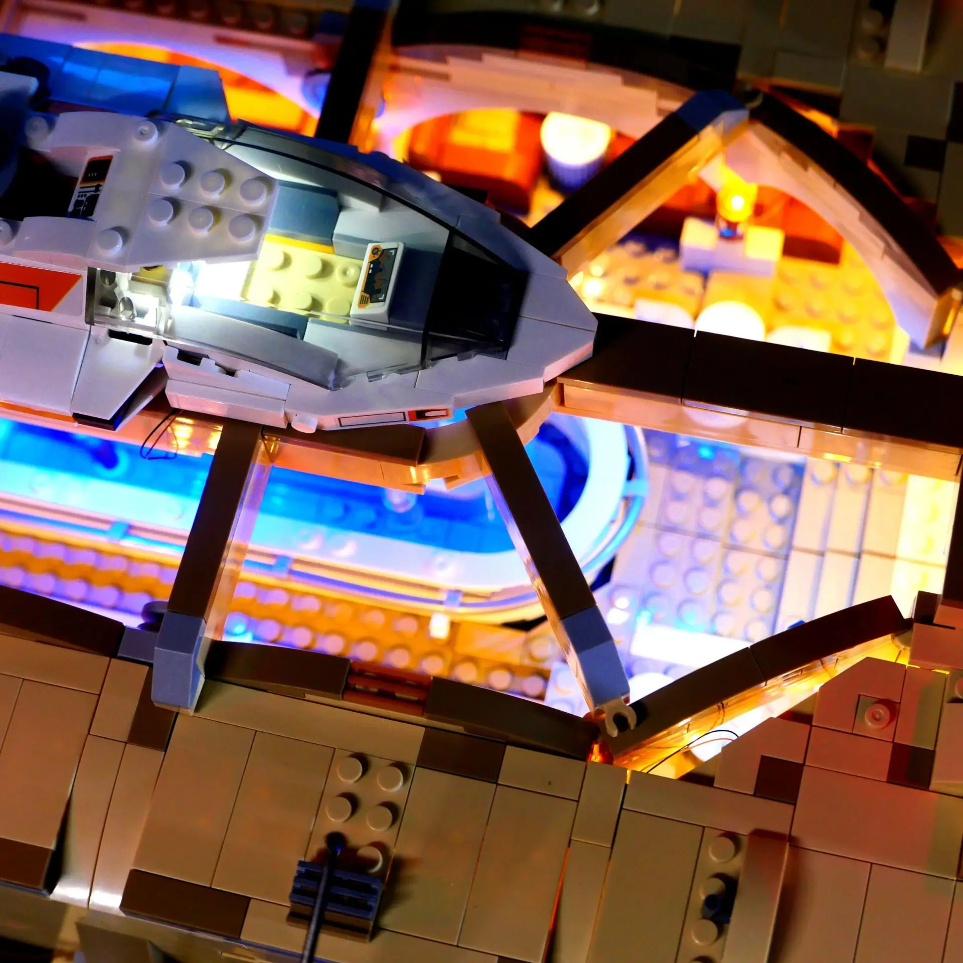 DIY LED-lichtset 75290 Sci Fi Tavern Bouwsteenmodel Decoratieve displayverlichting op afstand Alleen geweldig cadeau voor verzamelaars