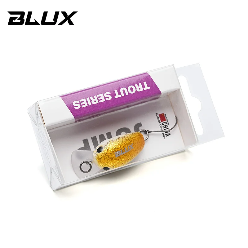 BLUX SALTO 1.9g 25mm Mini Crankbait Wobbler Truta Pesca Isca de Água Doce Minnow Manivela Artificial Difícil Isca Equipamento De Pesca