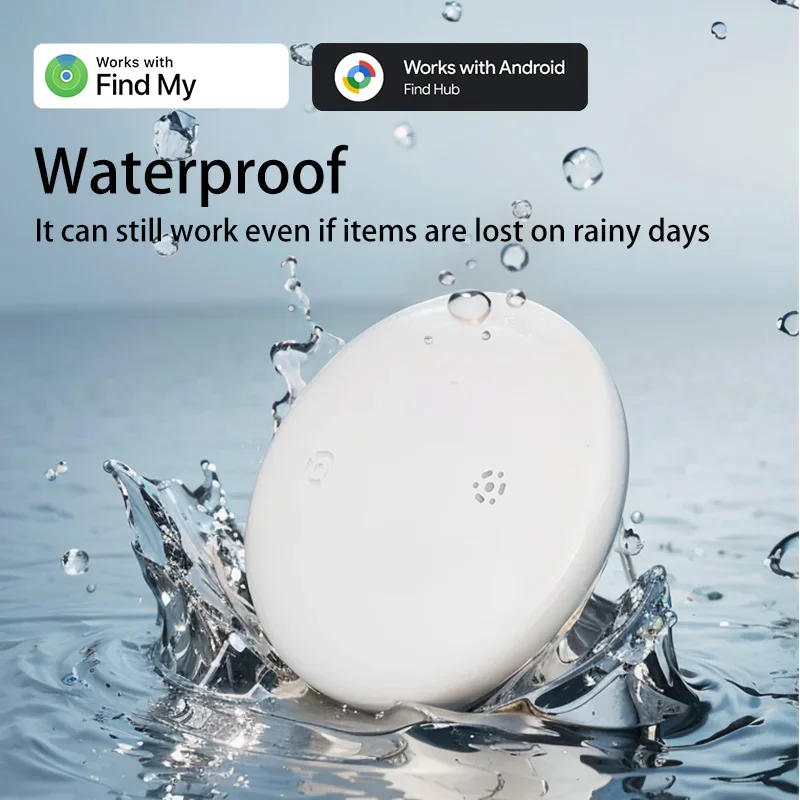 Circular Anti-loss Device Universal Version Global Locator for IOS Android Find My Dual-system Locator Search Tracking Finder