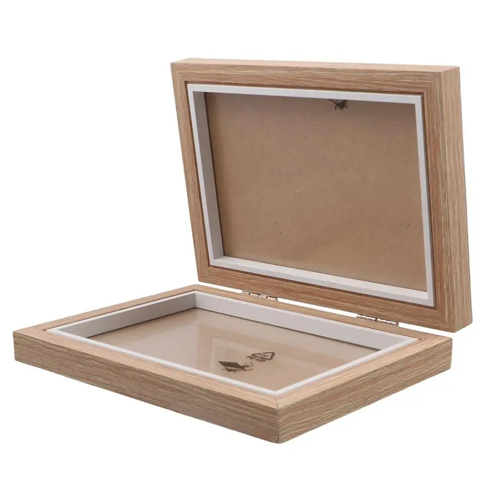 Creative Foldable Hinge Photo Frame Double/Triple Rectangular Portrait Picture Frame 2/3/4/5 Linked 6/7/8 Inches