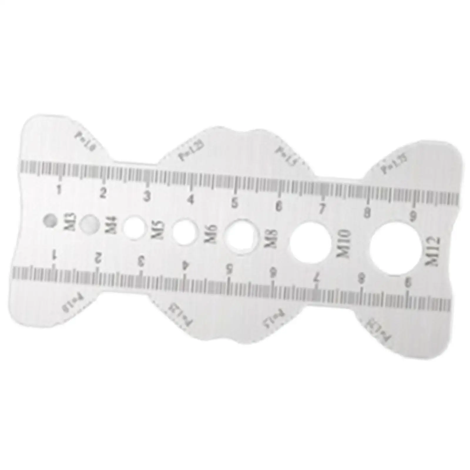 Portable Thread Gauge Multifunctional Screw Measuring Tool for Home Improvement and Professional Inspections