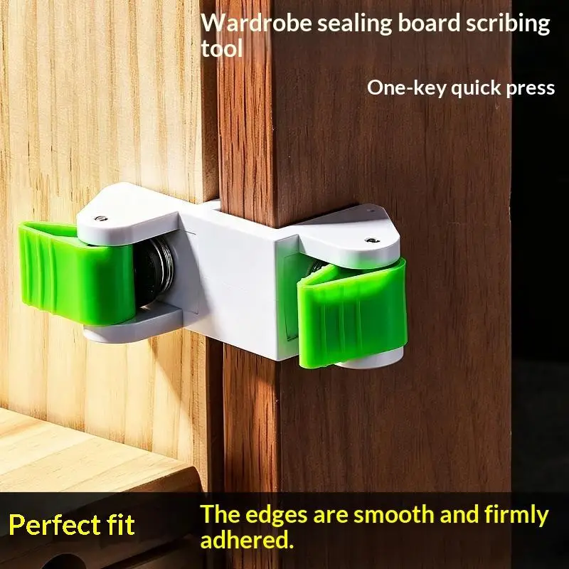 1Pcs Quick Portable Cabinet Installation Fixture Woodworking Cabinet Marking Jig Thickened Locator No‑Scratch Panel Marking