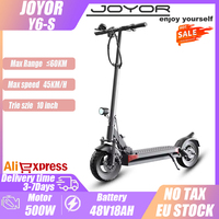 JOYOR Y6-S Foldable Adult Electric Scooter E-Scooter 45 KM/H Electric Kick Scooter 500W Skateboards 48V 18Ah Kickboard 10\
