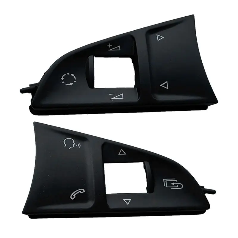 

2 шт. автомобильный переключатель на руле, многофункциональная кнопка, накладка для Skoda Octavia 3 A7 Superb 3V Fabia Mk3 Kodiaq-T61C