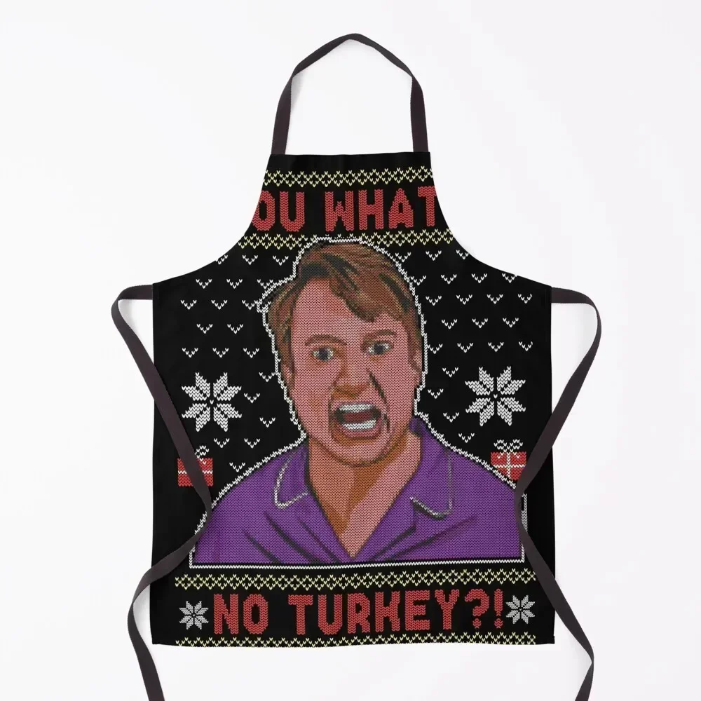 

Peep Show Christmas ugly sweater Apron Barber Goods For Home And Kitchen manicurist man chef uniform Apron