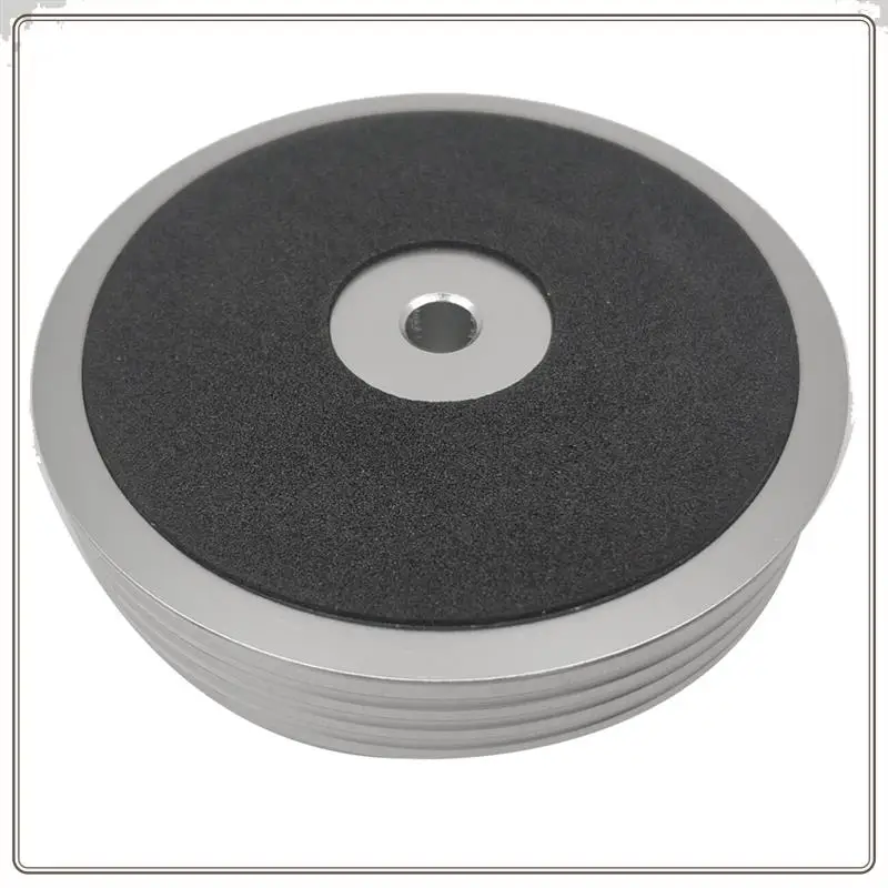 レコード重量 LP ビニールレコードクランプレベルターンテーブルスタビライザー振動プレーヤー交換部品アクセサリーブラック