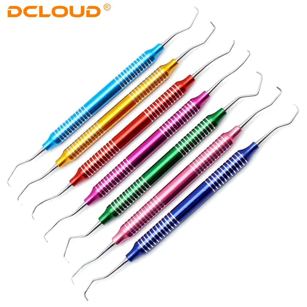 Dental Tooth Cleaning Scaler Manual Set Periodontal Gracey Bone Curettes Perio Scalers Oral Care Teeth Whitening Tool