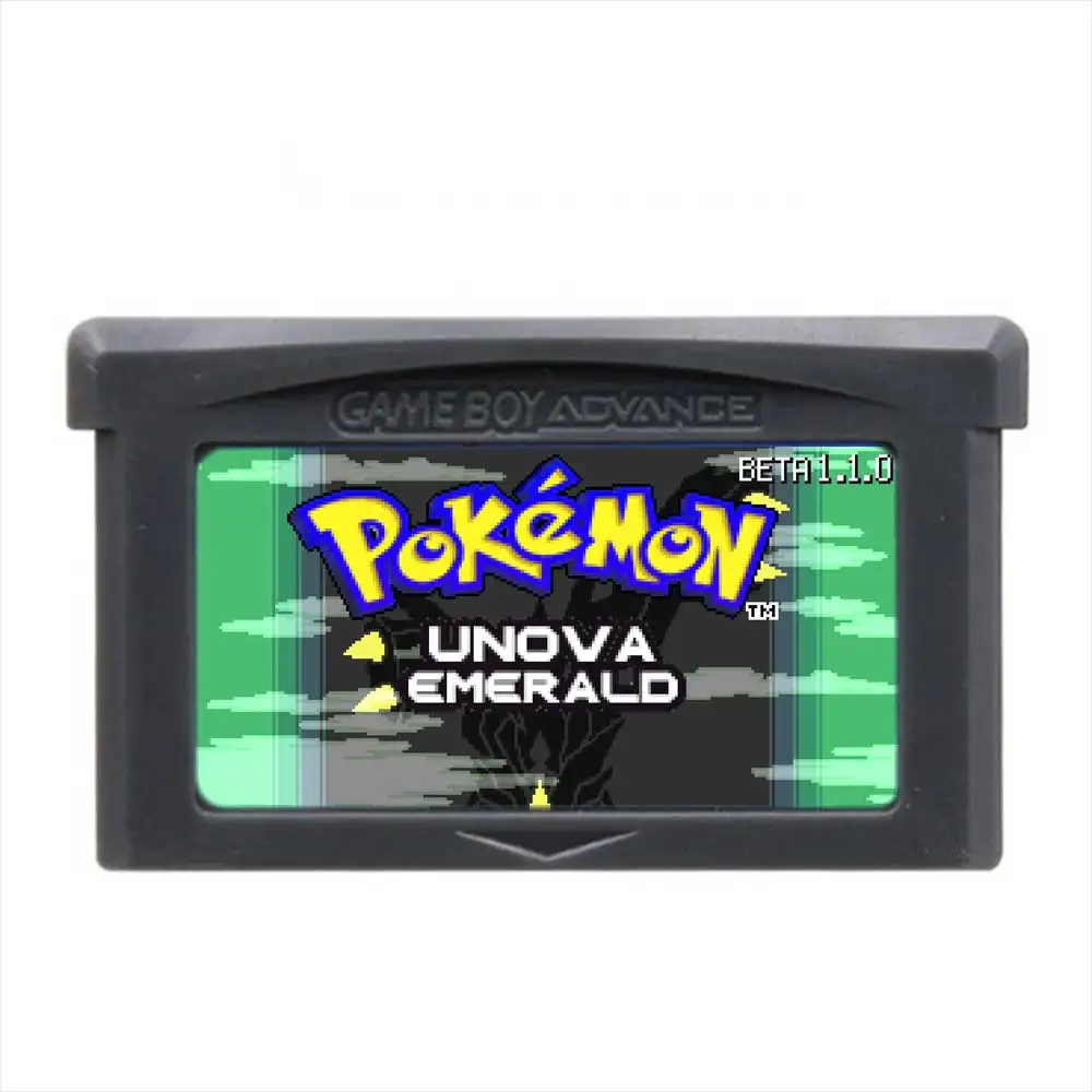 

GBA Pokemon Unova Emerald English Game Card