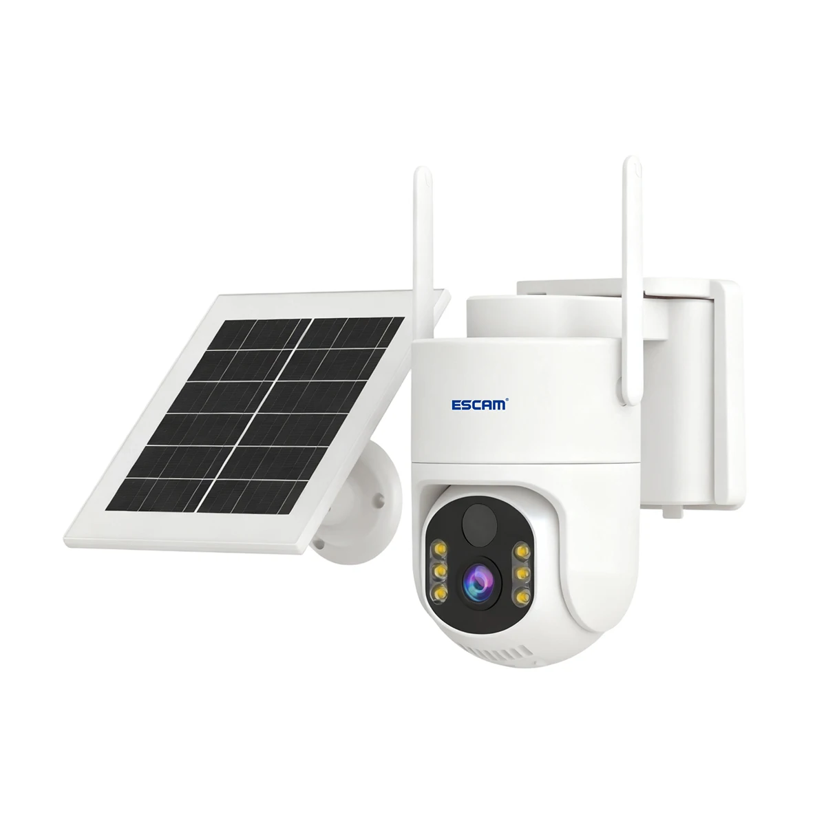 

ESCAM QFS71 3MP 1296P Tuya APP 4G Solar Power IP Dome Camer Full Color AI Humanoid Detection Home Security CCTV Baby Monitor