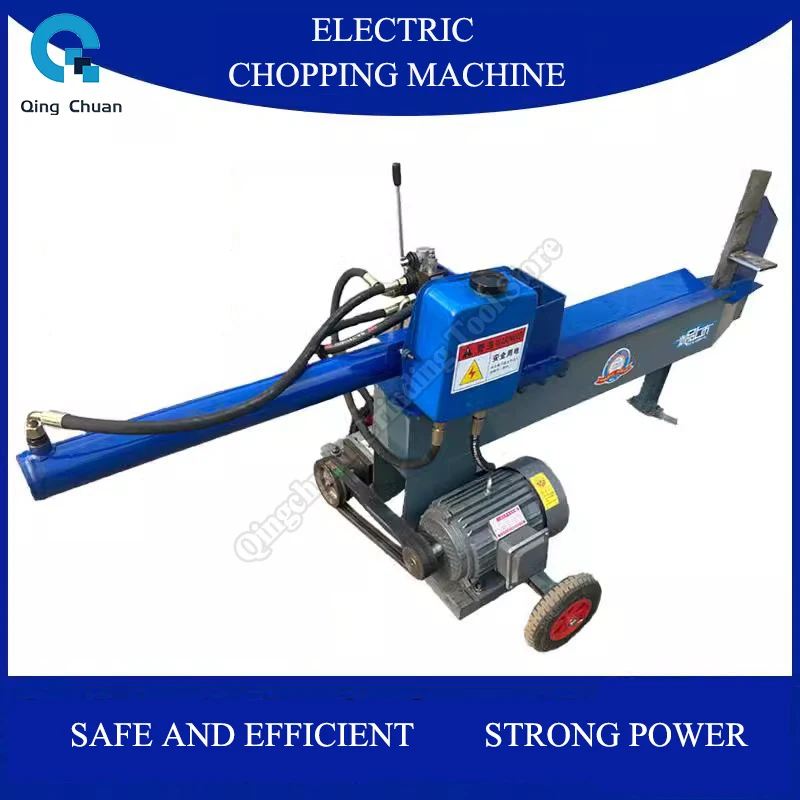 Wood Breaking Machine Hydraulic Wood Splitting Machine Electric High Horsepower Wood Splitting Artifact Wood Splitting Machine