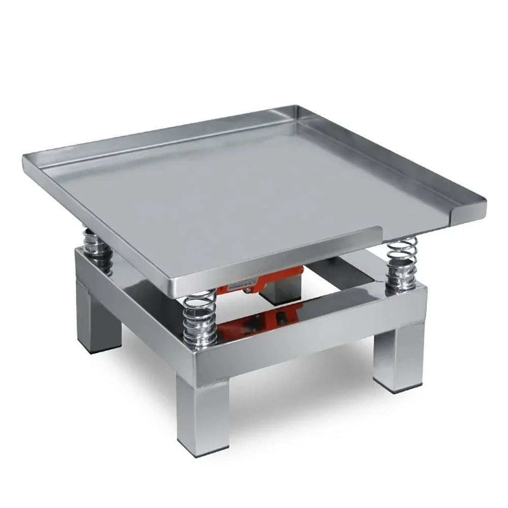 Concrete Vibrating Table Vibration Test Bench Test Block Vibration Platform Stainless Steel Mini Vibration Table 350x350MM
