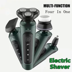 Xiaomi elektrikli traş makineleri erkekler su geçirmez islak kuru kullanım elektrikli giyotin Razor şarj edilebilir pil döner traş makineleri makinesi tıraş