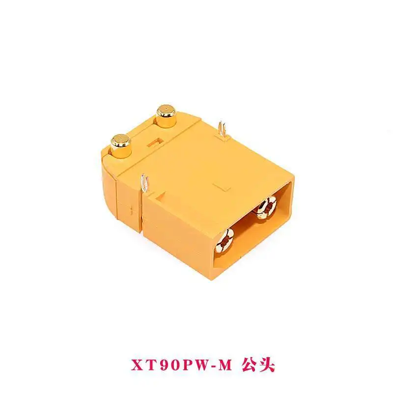 1 Stück XT90PW-F/M Stecker und Buchse Modellflugzeug-Stecker Horizontaler Batterieanschluss Elektrisch Einstellbares Ladegerät Lötplatte – Detail 2