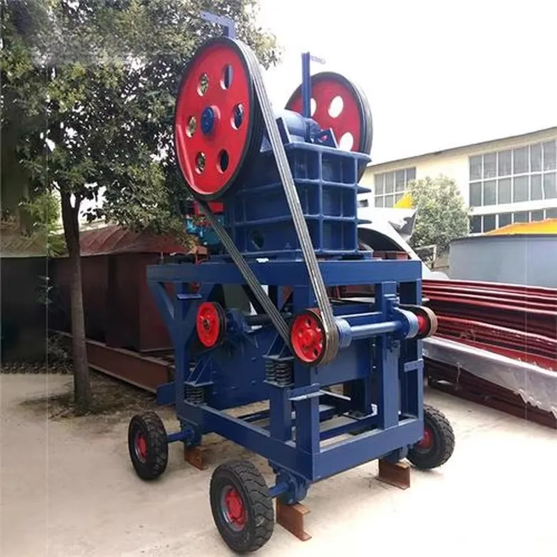 Frantoio per pietra mobile con frantoio a mascella mobile con schermo vibrante