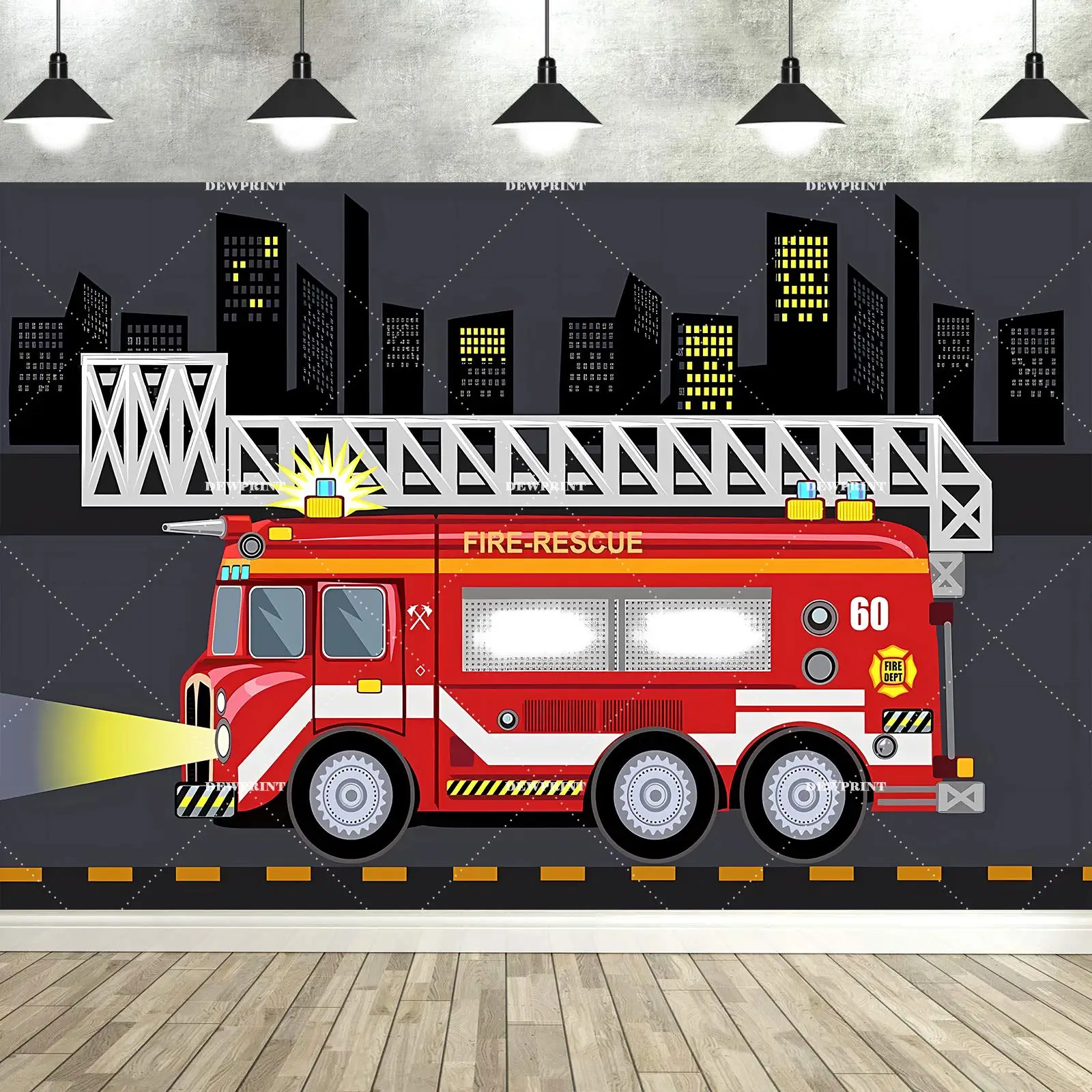 Birthday Party It's a Boy Gender Reveal Photography Backdrop Tractor Bus Wild One Baby Shower Photo Studio Background VT-08