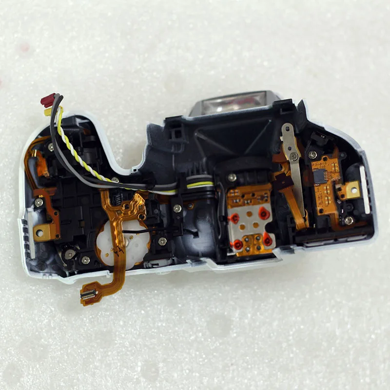 Nuevo conjunto de cubierta superior con piezas de reparación de botón de modo para Canon EOS 200Dii 250D; Rebel SL3 SLR