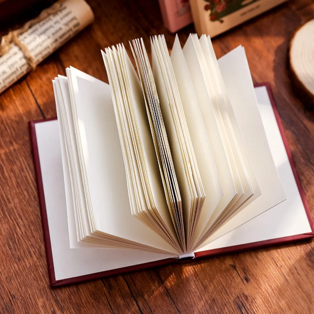 Romantic Rose Series A7 Mini Notebook Exquisite Portable Pocket Book Retro Cute Student Diary School