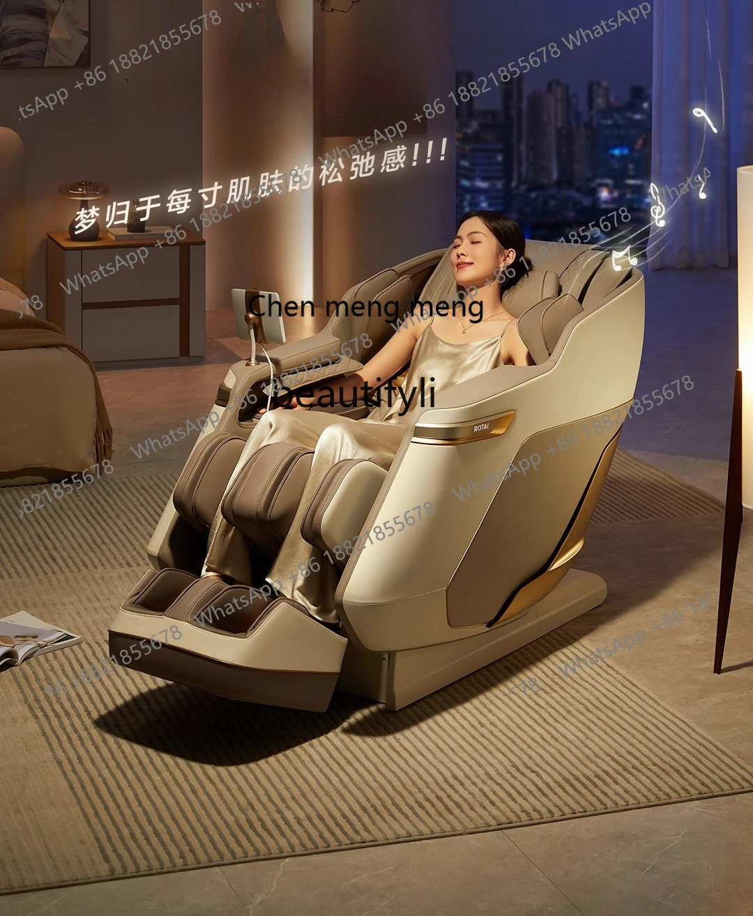 X  New simple massage chair full body massage multi-function, home sofa