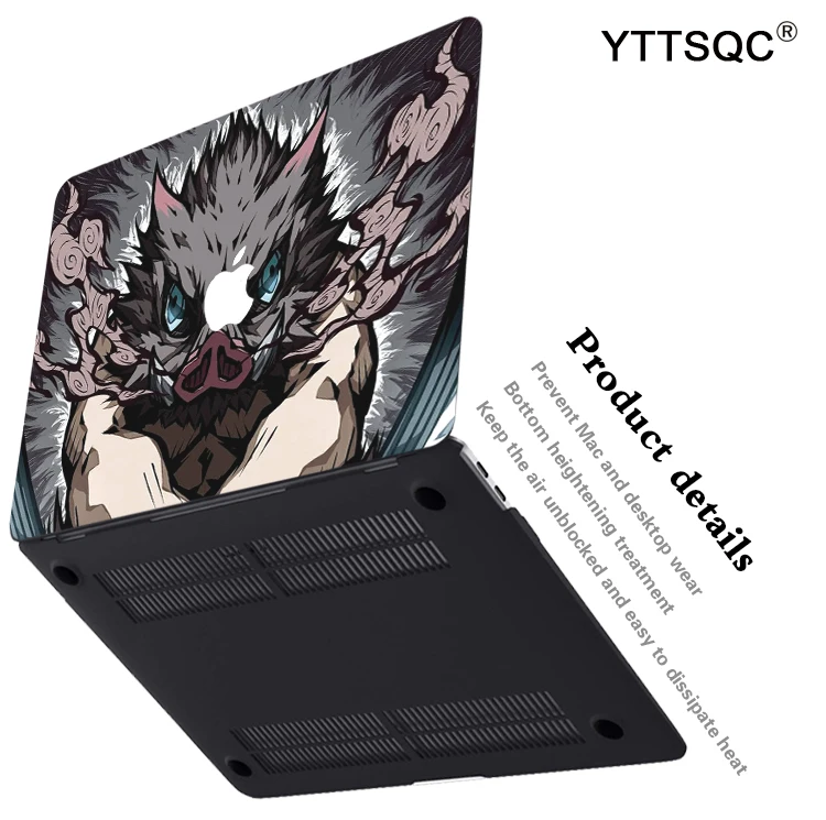 

Чехол Hashibira Inosuke Anime для Macbook Air M2 M1 M3 Pro 13 14 16 Mac Hard Shell Retina A2681 A3113 A2338 A3114 Чехол для ноутбука