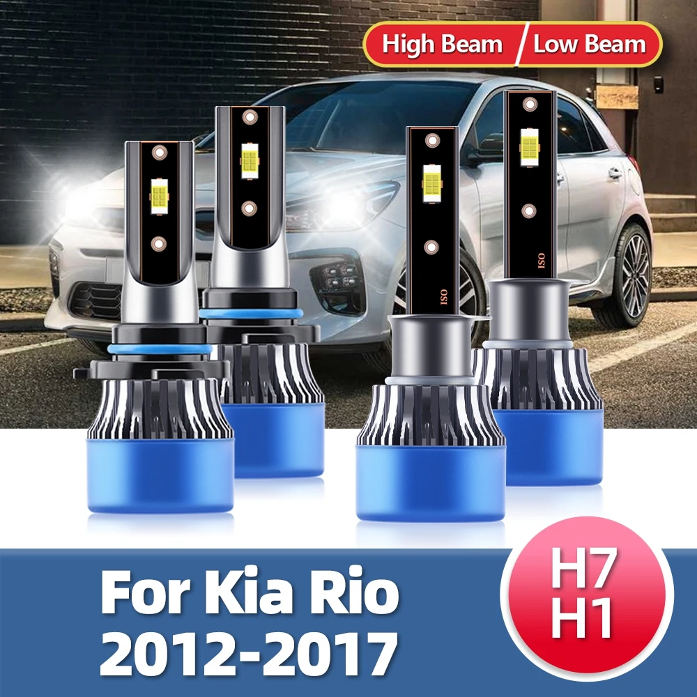 

LSlight Car Led Headlight Bulb 15000Lm CSP Chips Auto Lamps Headlamp Super Bright 110W For Kia Rio 2012 2013 2014 2015 2016 2017