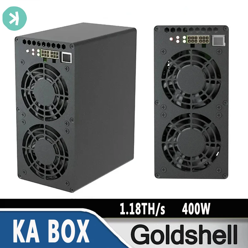 New Release Goldshell KA BOX Miner KA-BOX 1.18TH/s 400W Kaspa Miner With Low Power Harvest KAS at Home