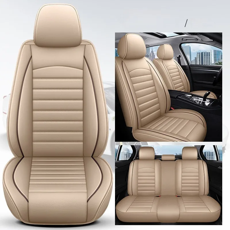 All Inclusive Universal Car Leather Seat Cover For Honda Civic Accord Honda CR-V Jazz Special Car Accessories Styling Protector