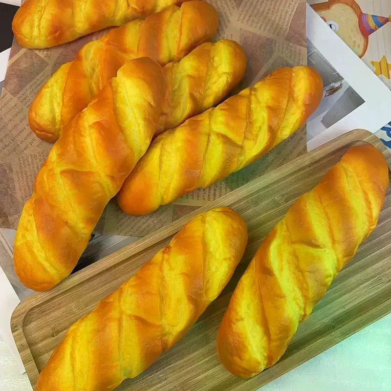 /GJ/Bread Cake Model Slow Rebound Soft Cheese Sponge Toy Comfortable Thick Finger Sticky Sensory Toy Fluffy