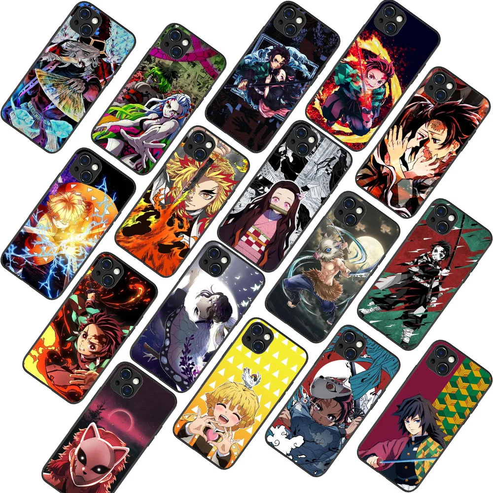 AK-32 Demon Slayer Silicone Case For Huawei Mate 20 Y5P Y6 Y6S Y6P Y7 Y7A Y9 P30 Y9S Prime Lite Pro