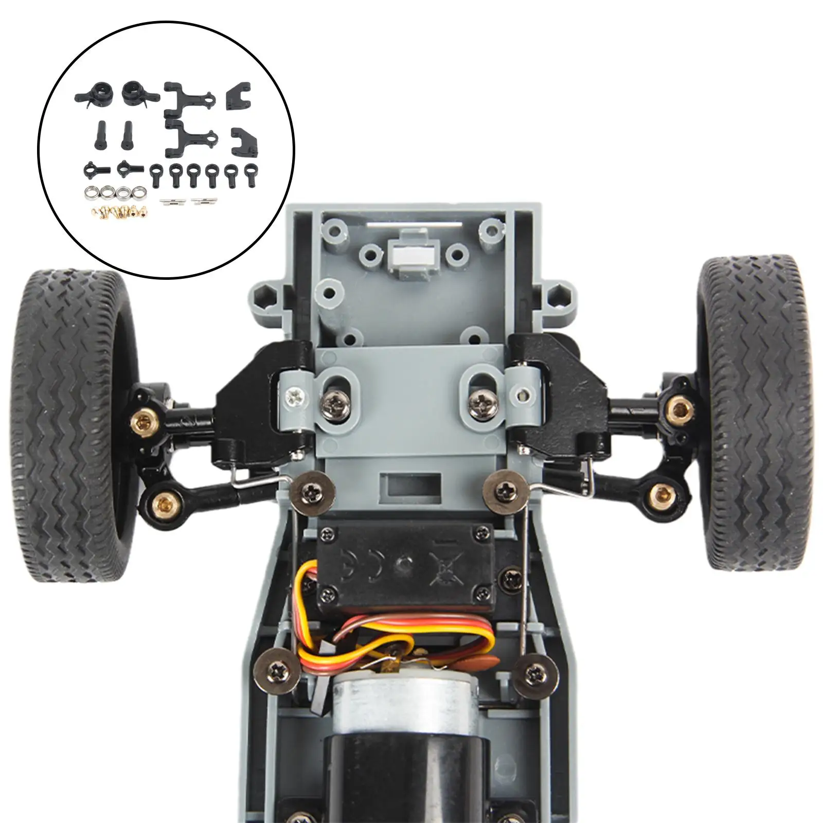 

Upper and Lower Swing Arm Set Modification Replacement Accessories Model Accessories Modified for WPL D12 RC Car