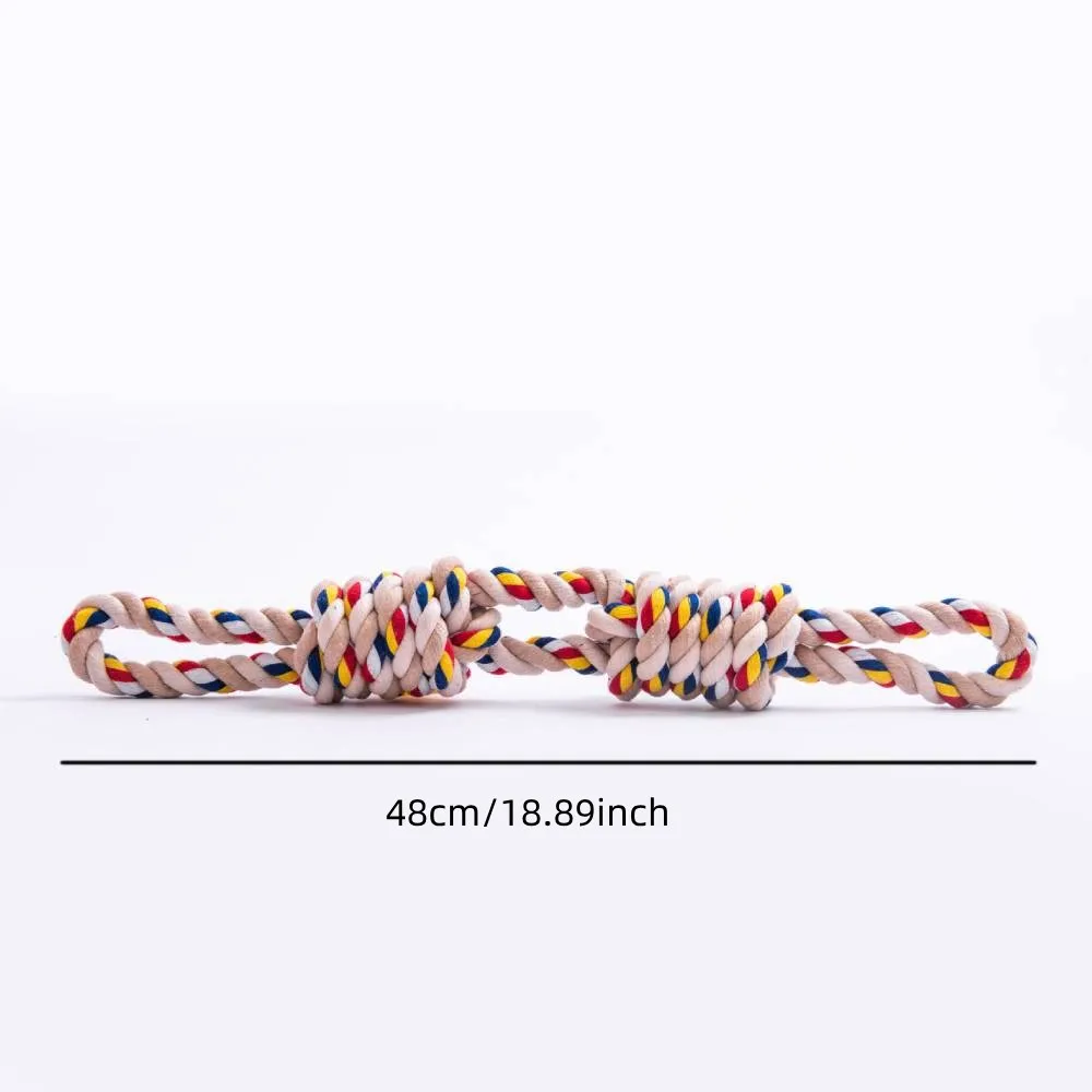 Pet Indestructible Toy For Medium Large Dogs Tough Nature Cotton Rope Puppy Toy Dog Antistress Fidget Toy Dog Toothbrush