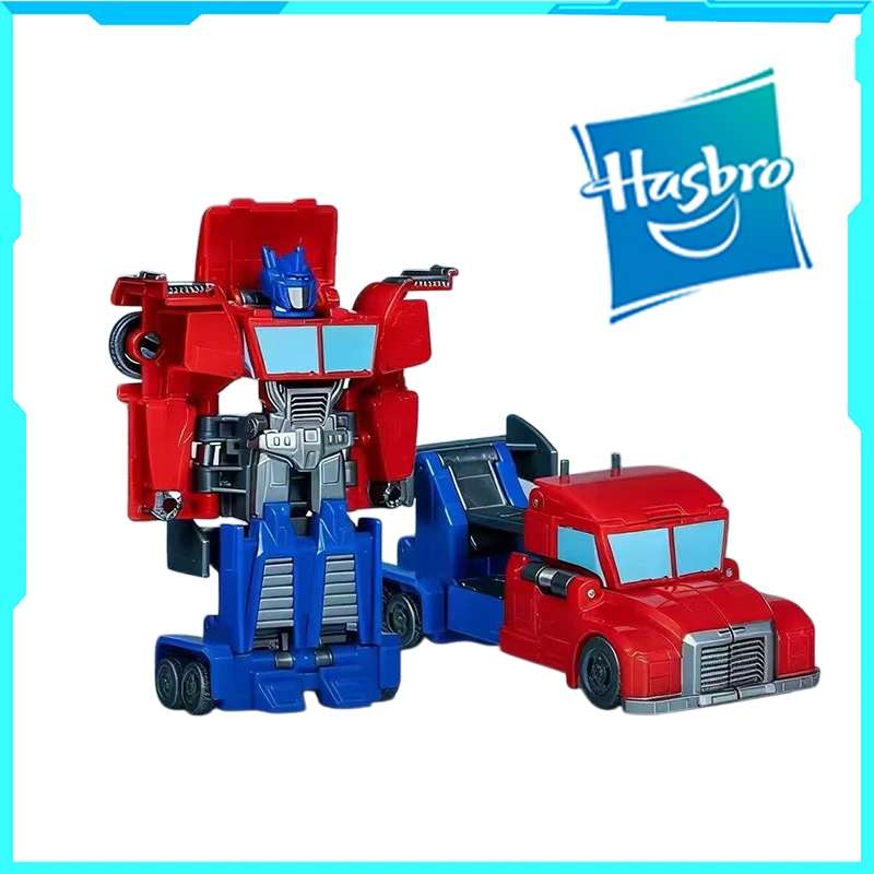 G0994 Transformers EarthSpark Optimus Prime 1 Step Changer Hasbro Collectible Toy  in stock Genuine Licensed by Hasbro