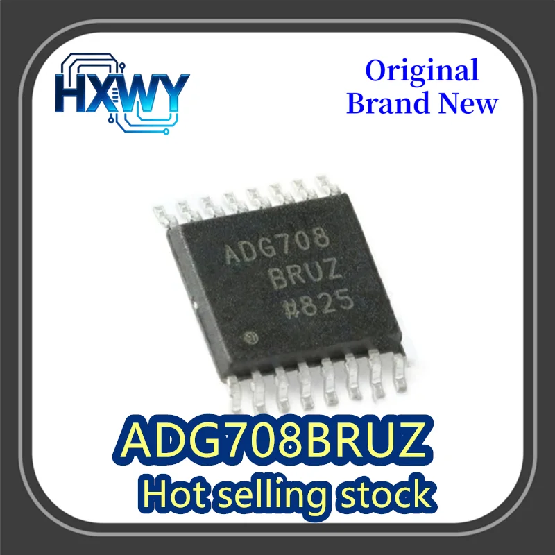 

(3/30 pieces) ADG708BRUZ ADG708BR TSSOP16 Multiplexer Chip - Brand New Original