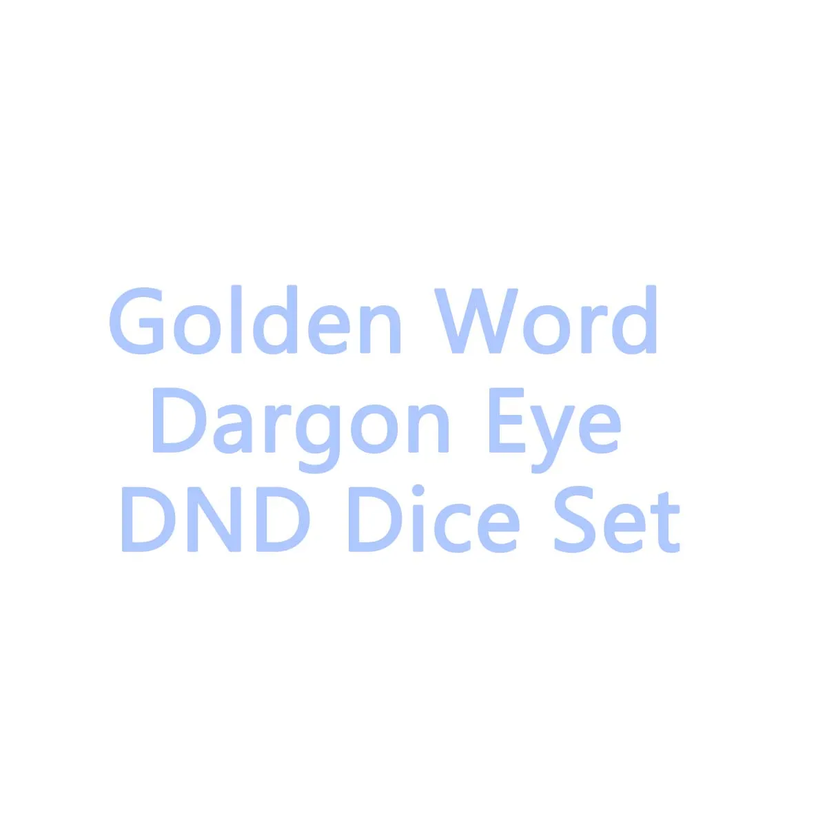 1-7Pcs Golden Word Dargon Eye DND Dice Set Cat Eye Liquid Core Sharp Edge Polyhedral Resin Dice Set for Multi-Sided RPG D6~D20
