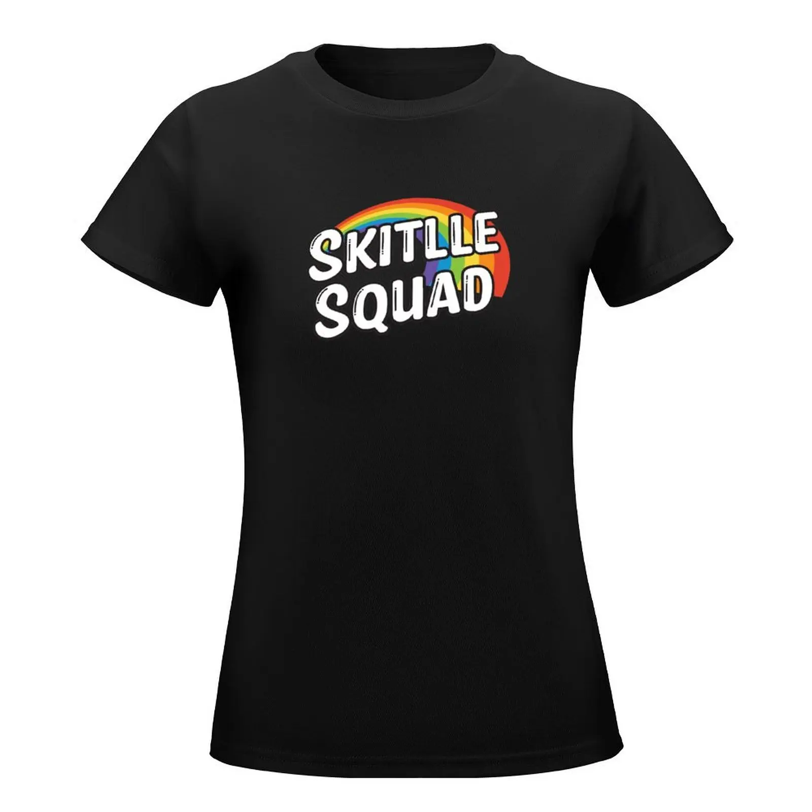 Pride Skittle Squad T-Shirt anime clothes summer tops korean fashion Top Women