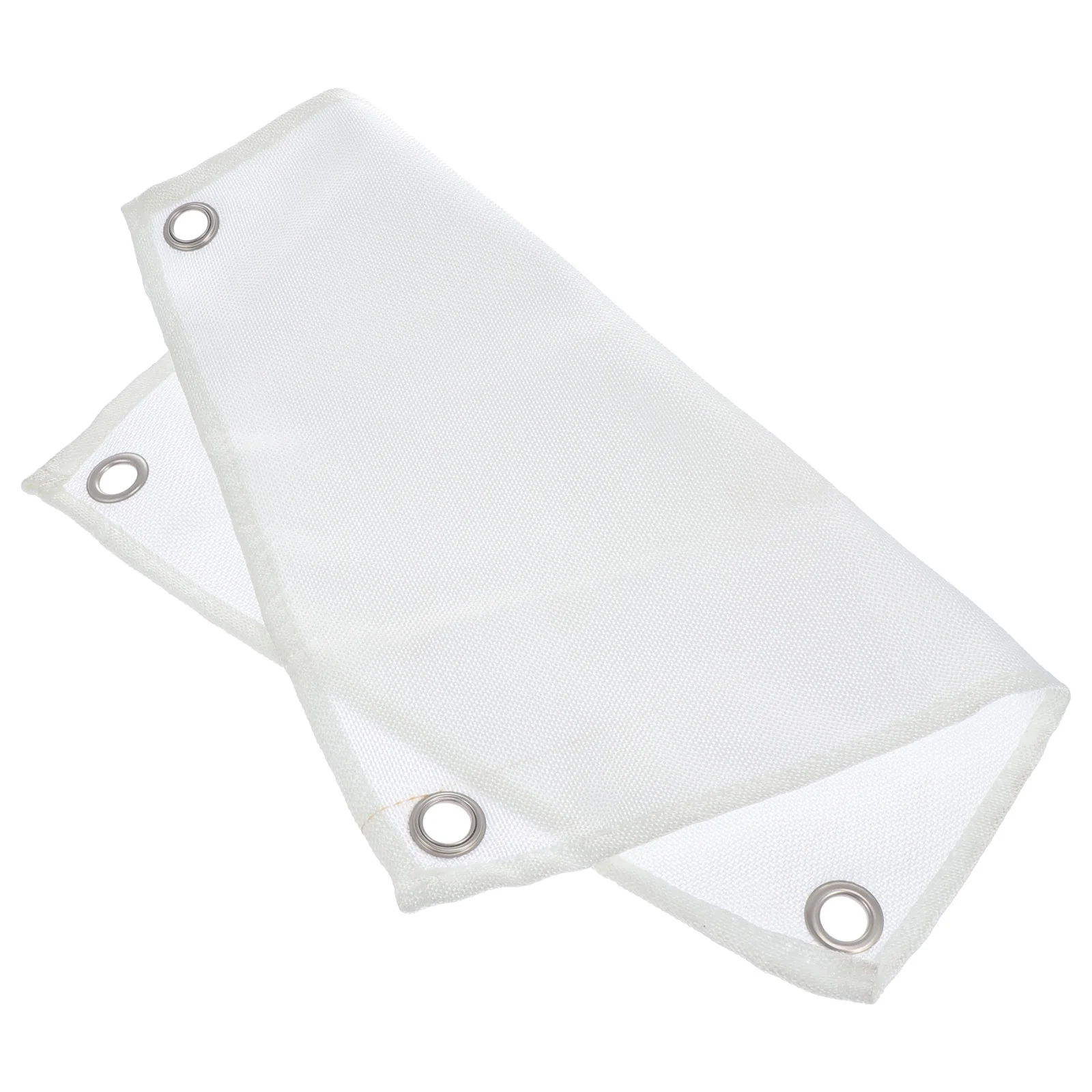 1 قطعة حصيرة عازلة للحريق قابلة للطي خفيفة الوزن مقاومة للحرارة أدوات المائدة تحديد الموقع مع قماش الألياف الزجاجية المقاومة للحريق للتخييم #5